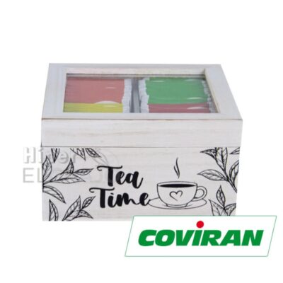 Té Coviran Caja de Madera 40 Bolsas.
