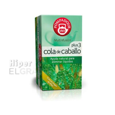 Infusión Pompadour Cola Caballo Plus 20 Sobres.
