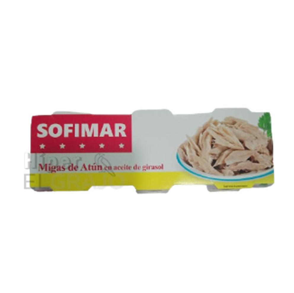 Atún Sofimar en Aceite de Girasol Pack 3 Unidades.