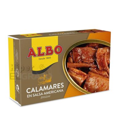 Calamares Albo Salsa, 100gr.