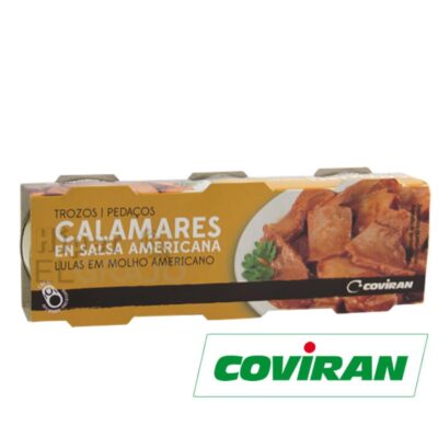 Calamares Salsa Americana Coviran Pack de 3.