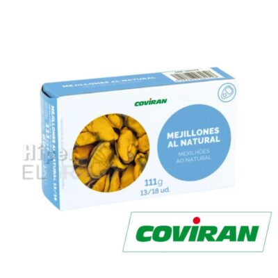 Mejillones al Natural, Coviran, 13/18, 69g.
