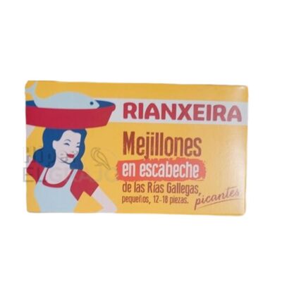 Mejillones en Escabeche Rianxeira Picantes.