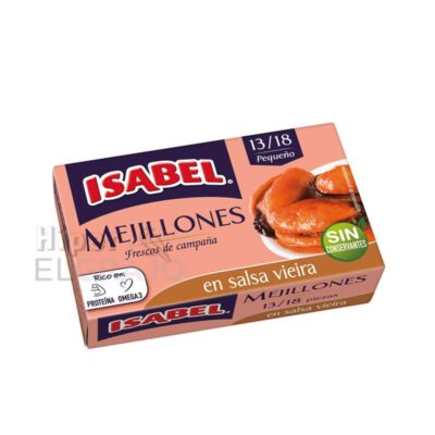 Mejillones Isabel Salsa Vieira 13/18.