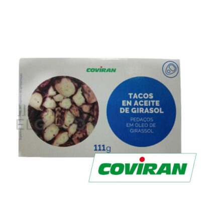 Tacos Calamar Aceite de Girasol Coviran 111gr.