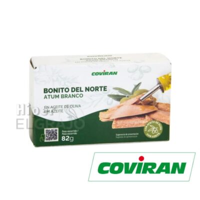 Lata de Bonito del Norte, en Aceite de Oliva, Coviran 82g.