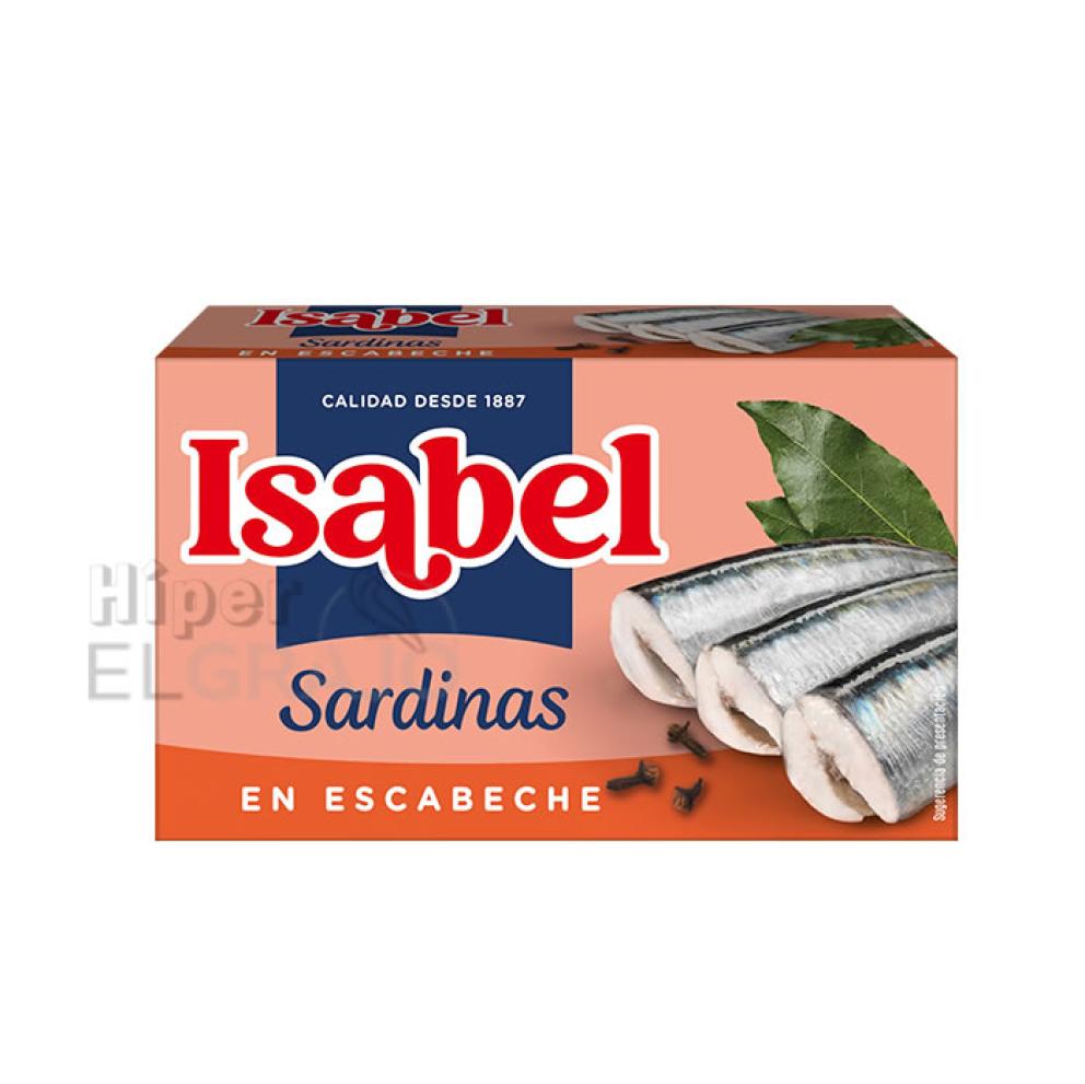 Sardinas Escabeche Isabel 115gr.