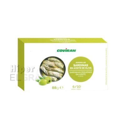 Sardinas Aceite de Oliva Coviran 84g.