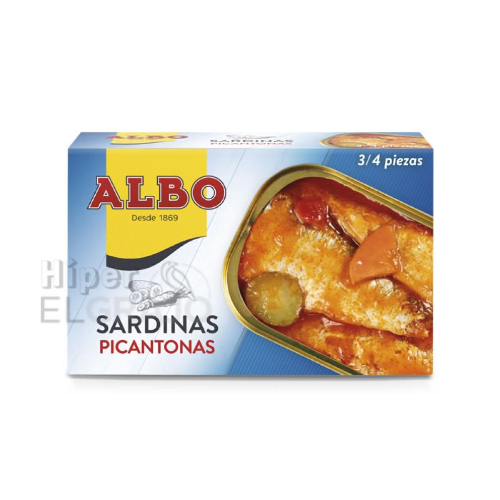 Sardinas Picantonas Albo 3/4 Unidades.