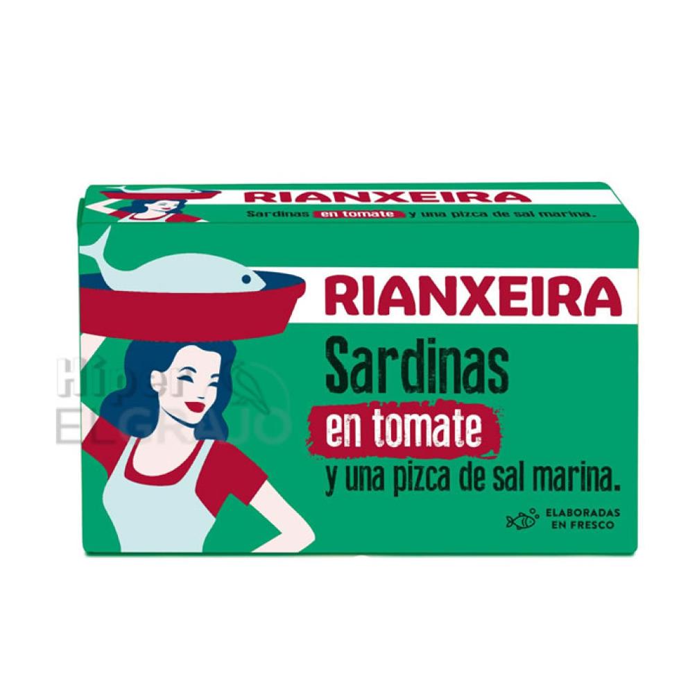 Sardinas en Tomate Rianxeira 120 gr.