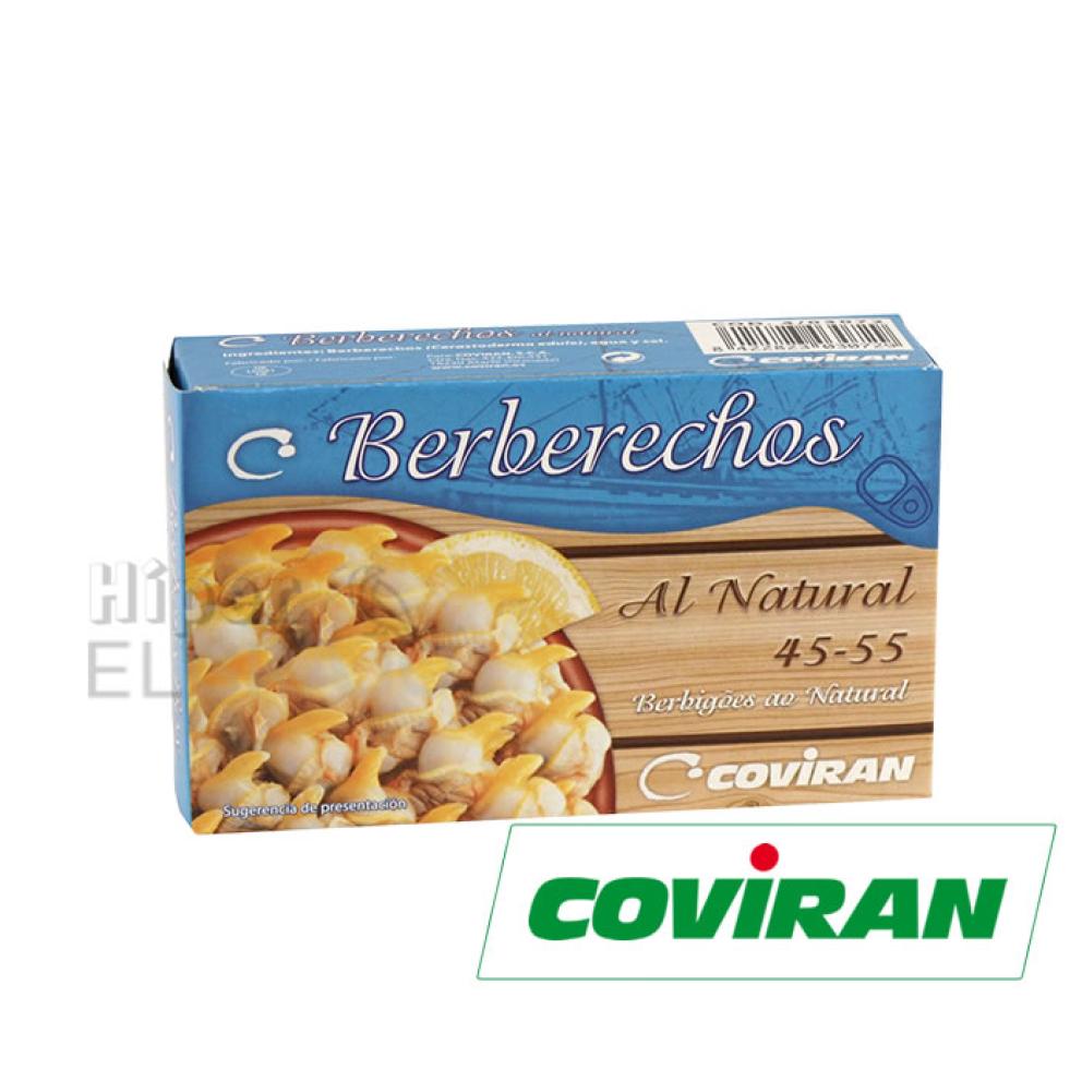 Berberechos Coviran 45-55 Natural 102gr.