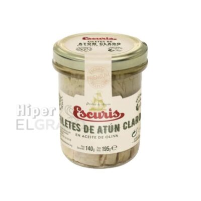 Filetes Atún Escuris 195g.