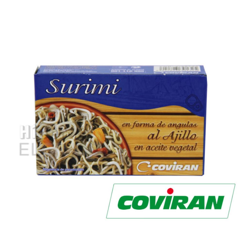 Surimi al Ajillo en Aceite Vegetal Coviran 110gr.