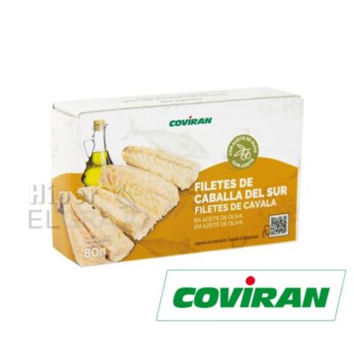 Filetes Caballa Coviran Oliva.
