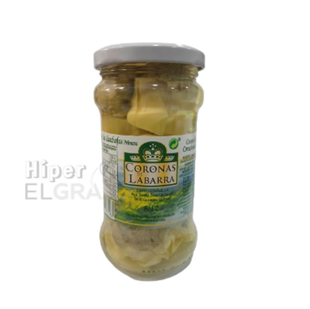 Alcachofas Coronas Labarra de 8 a 12 Unidades, 290ml.