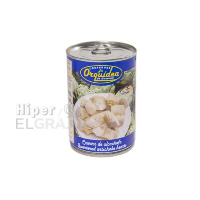 Alcachofas Troceadas, Orquídea 390g.