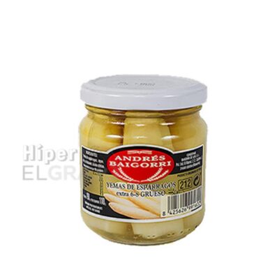 Yemas Esparragos Andrés Baigorri 190gr.