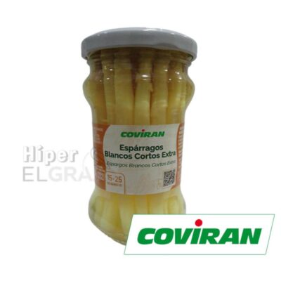 Espárragos Blancos Cortos Extra, Coviran, 15-25, 110gr.