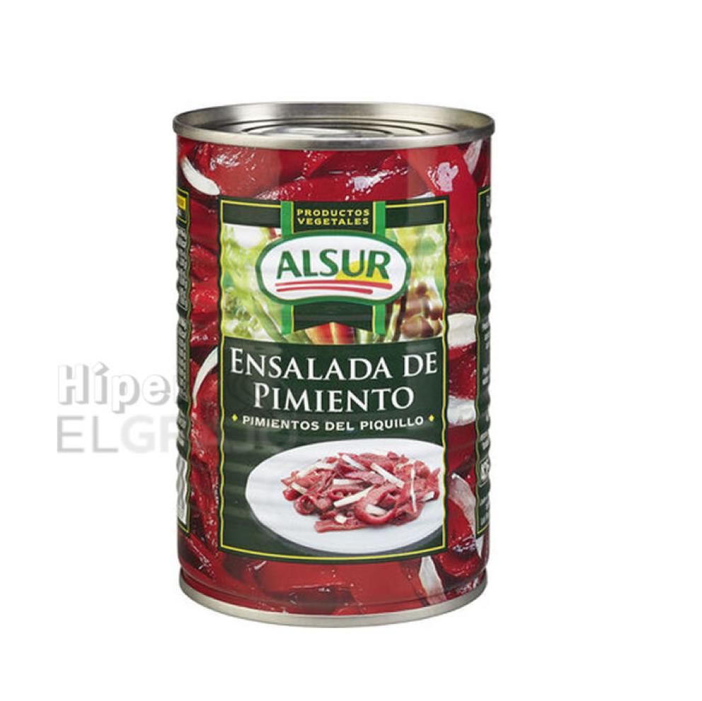 Lata Ensalada Pimientos Alsur 410gr.