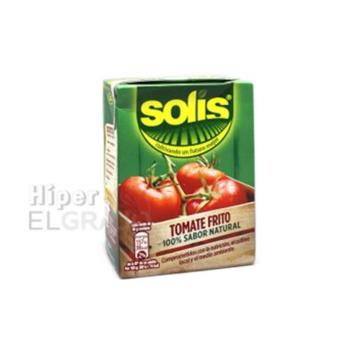 Tomate Frito Natural Solis Brik 350gr.