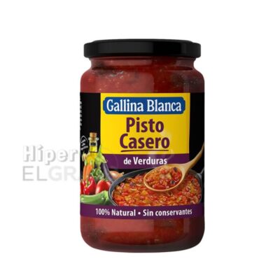 Pisto Casero Verduras Gallina Blanca.