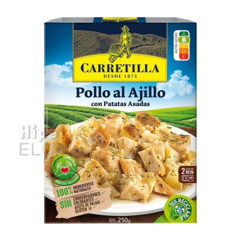 Pollo al Ajillo Carretilla 250gr.