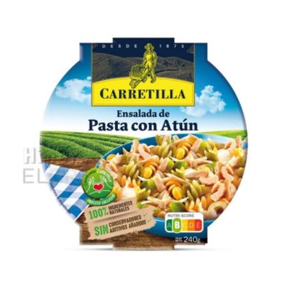 Ensalada Pasta con Atún Carretilla 240gr.