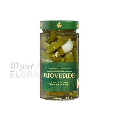 Pepinillos Rioverde Especiados 345g.
