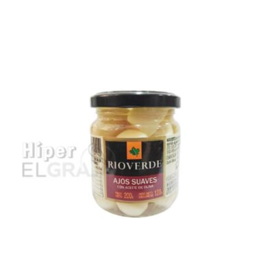 Ajos Rioverde Suaves con Aceite de Oliva 200gr.