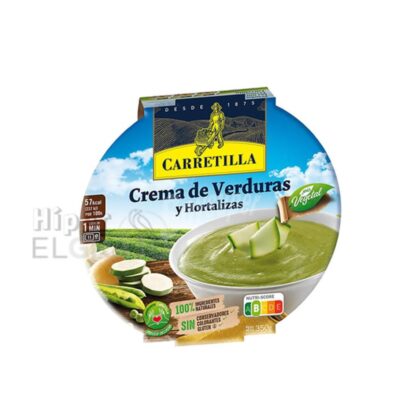 Crema Campestre Carretilla Verduras 350g.
