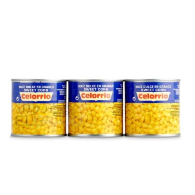Maíz Dulce Celorio Pack de 3, 140gr.