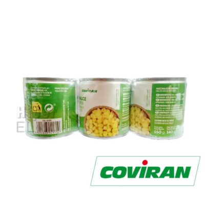Maíz Dulce Coviran Pack 3 Unidades, 140gr.