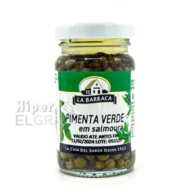 Pimienta Verde La Barraca Salmuera 35gr.