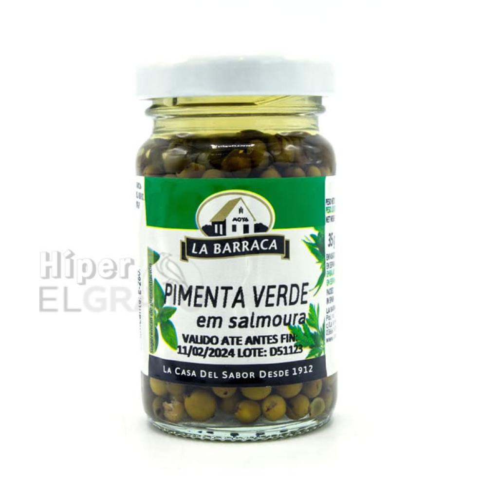 Pimienta Verde La Barraca Salmuera 35gr.