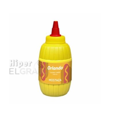 Mostaza Orlando Barrilito 290gr.