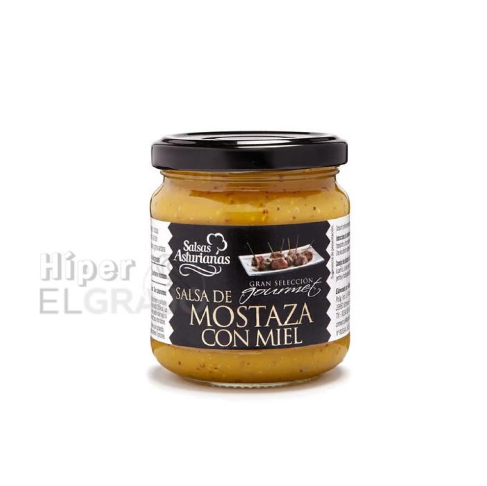Salsa Mostaza con Miel, Salsas Asturianas 210gr.