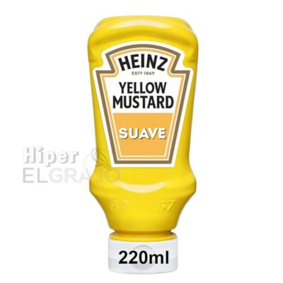 Mostaza Heinz Yellow Mustard 240g.