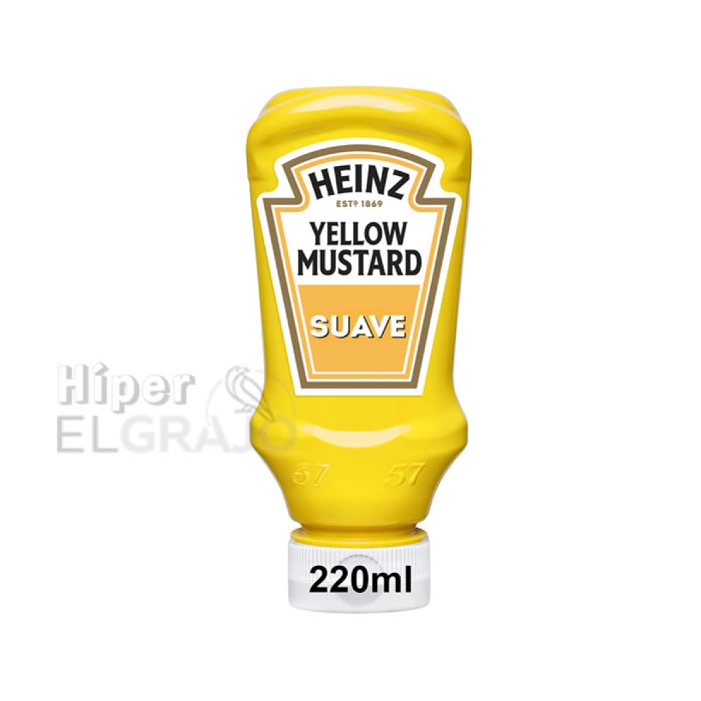 Mostaza Heinz Bocabajo 220ml.