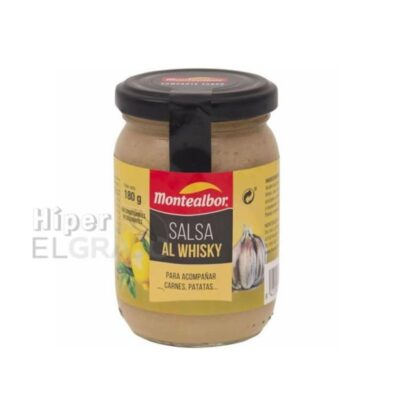 Salsa al Whisky Montealbor 180gr.