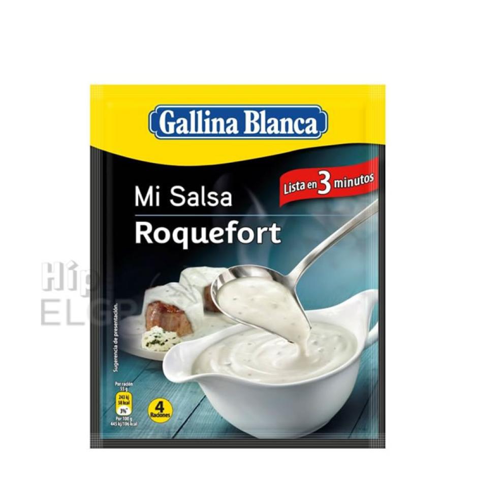 Mi Salsa Gallina Blanca Roquefort 23g.