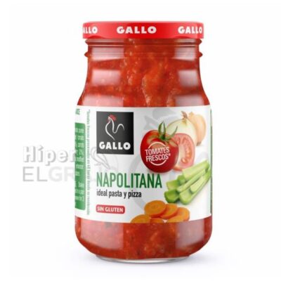 Salsa Napolitana sin Gluten Gallo 230gr.