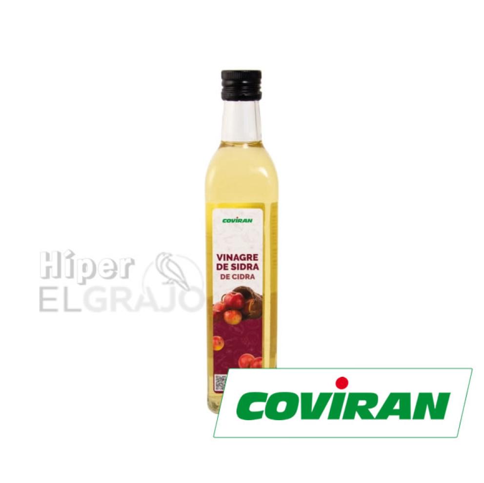 Vinagre Sidra Coviran Cristal 500ml.