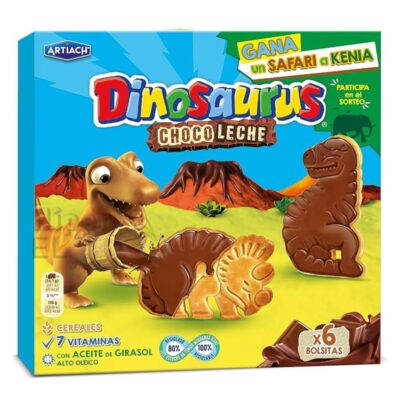Galleta Dinosaurus Choco Leche 850gr.