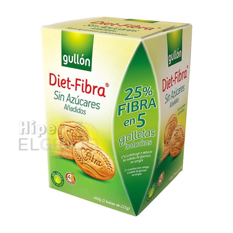 Galletas Gullón Diet-Fibra sin Azúcar 450gr.