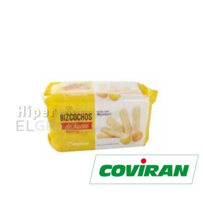 Bizcochos Huevo 4 Unidades Coviran 400gr.