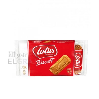 Galletas Caramelizadas Lotus 124g.