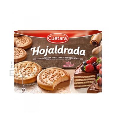 Cuetara Hojaldrada, Pack 4 Unidades, 600g.