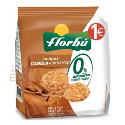 Florbu Mini Cookies Canela 0% 130gr.