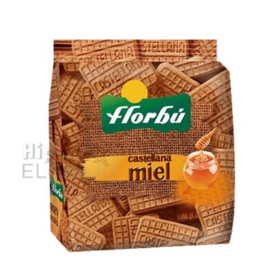 Galletas Castellana con Miel, Flor 150gr.