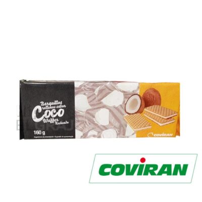 Barquillos Coviran Coco 160gr.